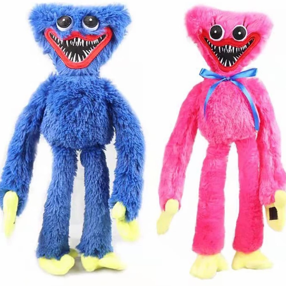 40 cm Puppy Playtime Huggy Wuggy Plush Monster Pink and blue the pair x 22